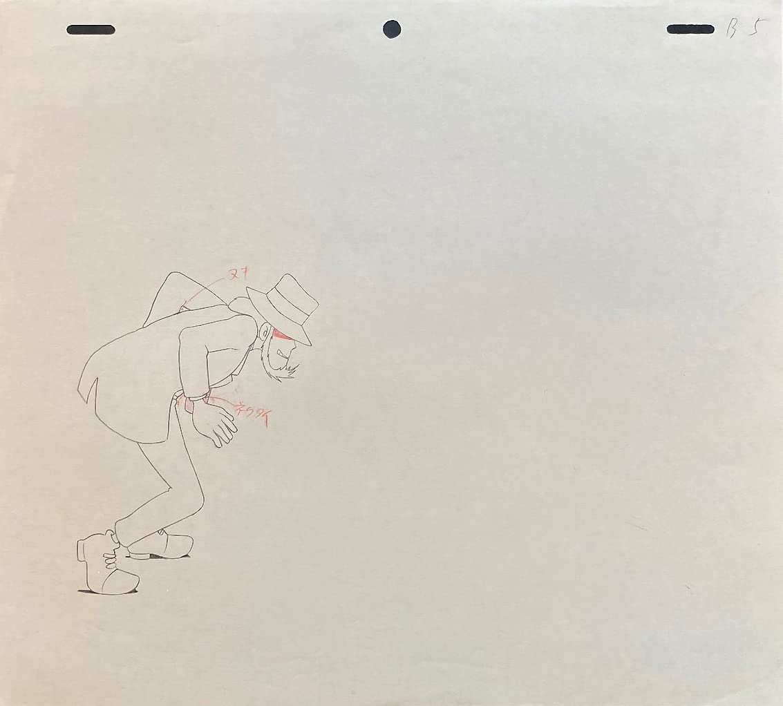 ルパン三世　カリオストロの城　セル画　ラフ原画　宮崎駿監督作品 ルパン三世 カリオストロの城 セル画 ラフ原画 宮崎駿監督作品